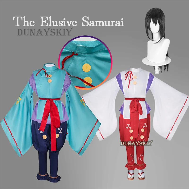 Tokiyuki Houjou The Elusive Samurai Аниме Новый Косплей Костюм парик Shizuku Nige Jouzu no Wakagimi унисекс