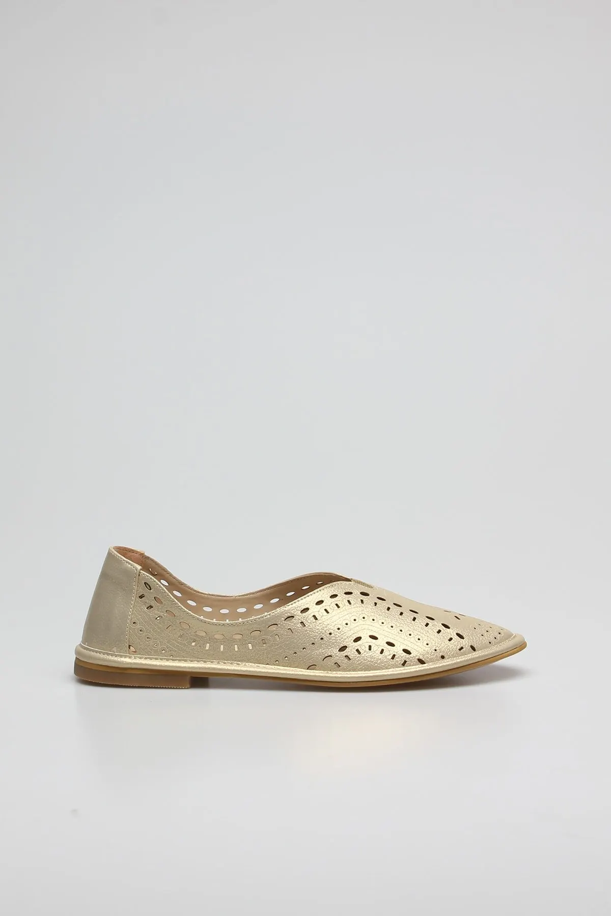 Fashion Style Gold women's Daily Flat Shoes