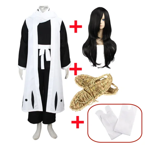 Костюм-кимоно для косплея капитана 6-го дивизии из аниме отбеливатель, Униформа, мужская одежда на Хэллоуин