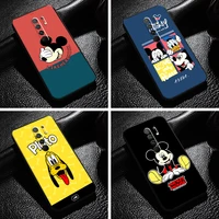piuto mickey minnie mouse for xiaomi redmi 9 6 53 inch phone case carcasa back coque soft tpu silicone cover black