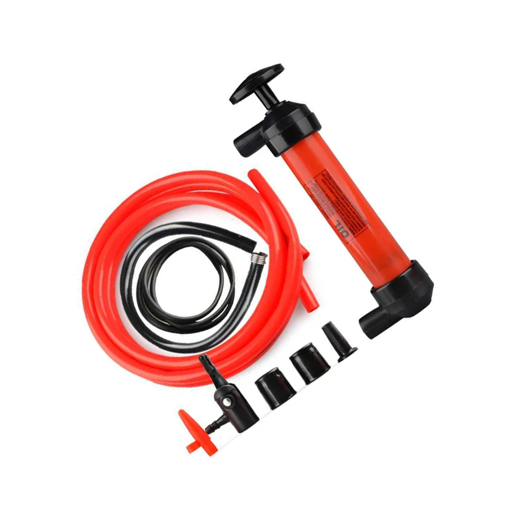 

Car Manual Oil Pump Vehicle Truck Auto Hand Tube Hose Fluid Transfer Sucker Portable Suction Spare Accessories
