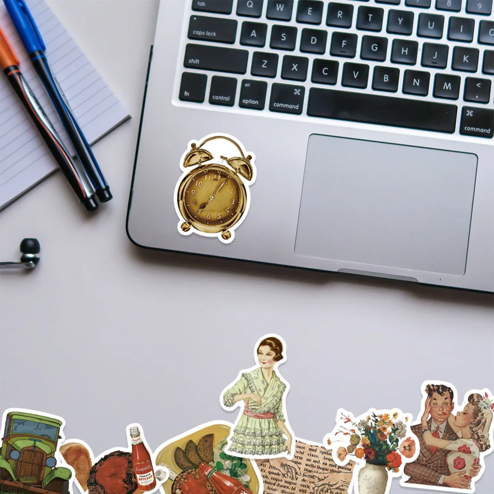 Рисунок 6 - Стикеры в стиле ретро с изображением девушек