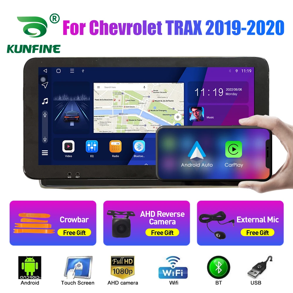 

Car Stereo for Chevrolet TRAX 2019-2020 Octa Core 1024*600 Android 10.0 Car DVD GPS Navigation Player Deckless Headunit Radio
