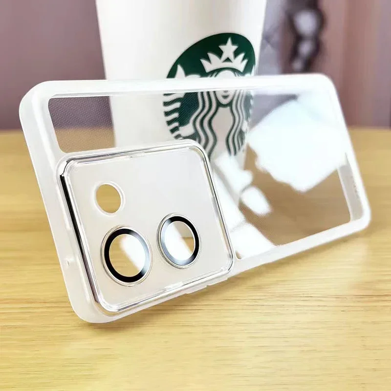 Роскошный чехол с пленкой для объектива VIVO Y77T Y78 Y78M T1 5G глобальная версия 360 мягкая