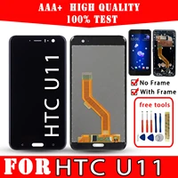 original lcd for htc u11 u 3w u 1w u 3u display premium quality touch screen replacement parts mobile phones repair free tools