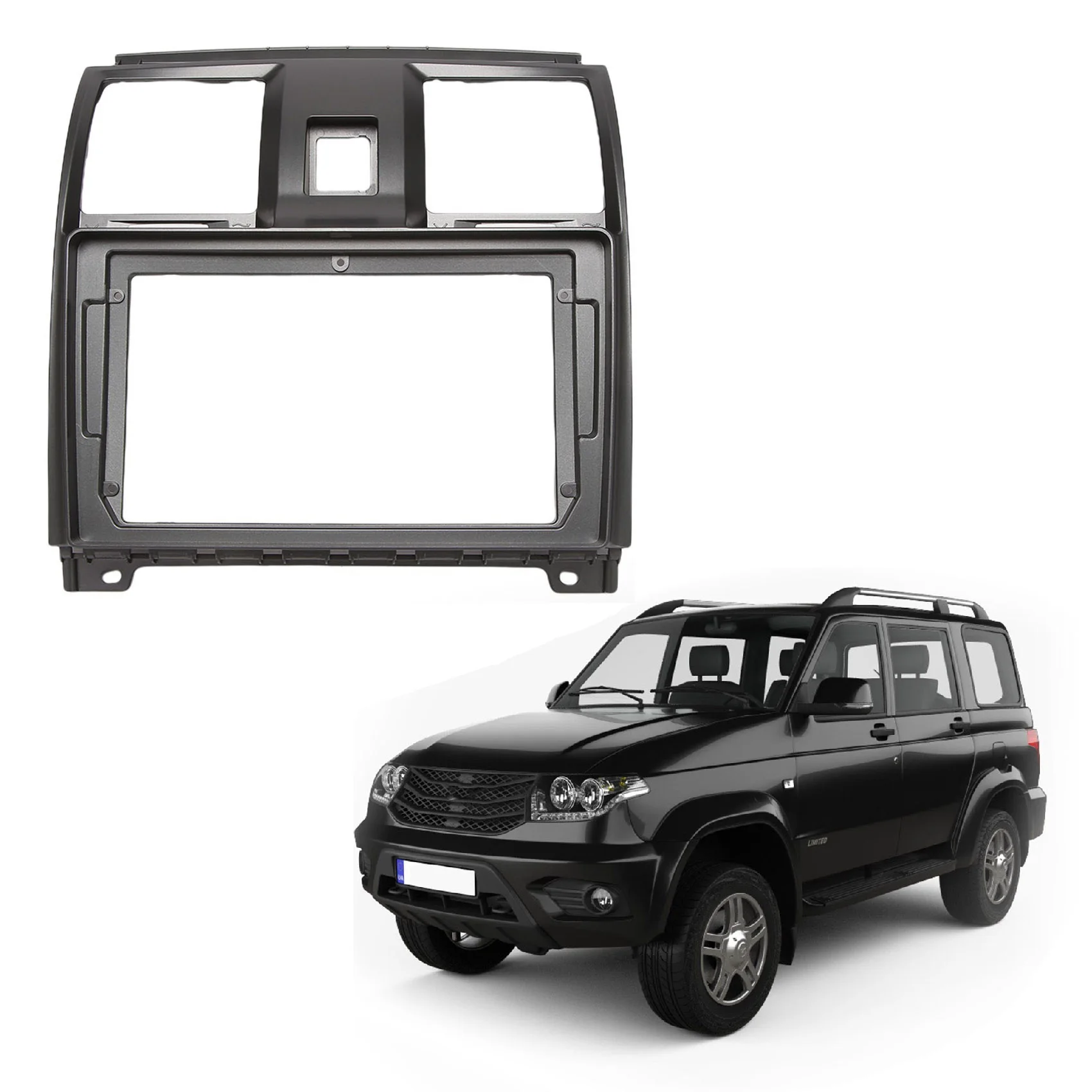 Автомобильный радиоприемник 2DIN для UAZ Patriot 2012-2016 DVD стерео рамка адаптер монтажная