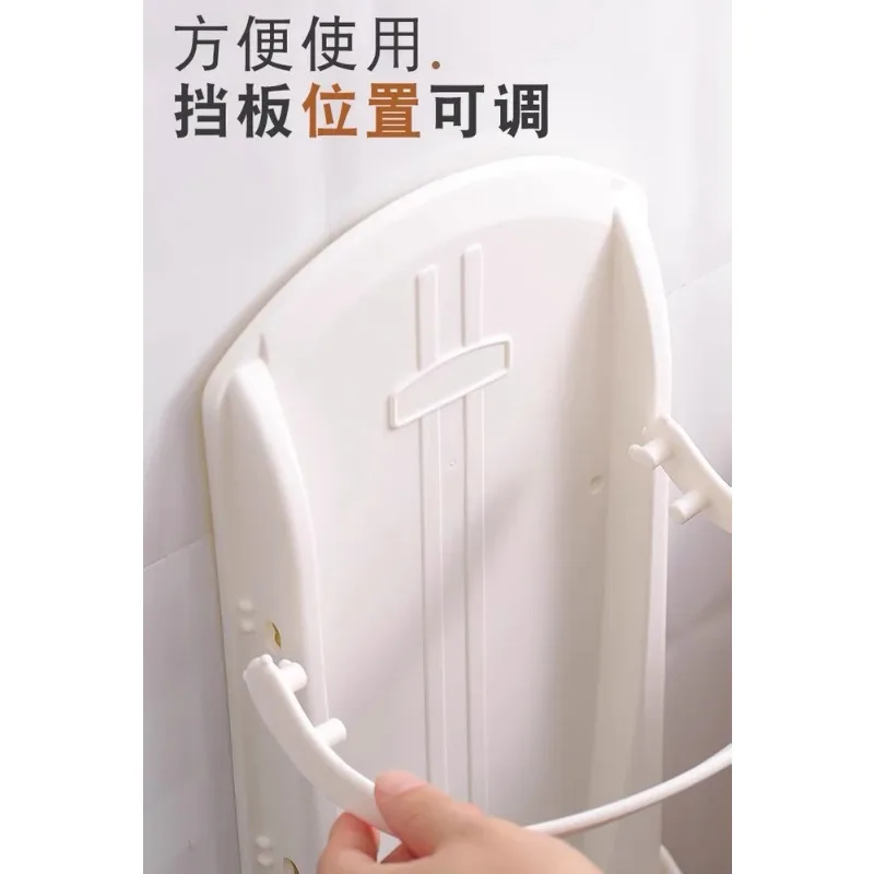 Стеллаж для хранения зонтов домашняя неперфорированная настенная вешалка