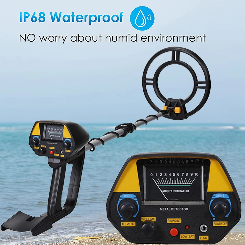 

Metal Detector MD940 Underground Metal Detector High Sensitivity Metal Gold Detecting Tool Jewelry Gold Professionele Finder