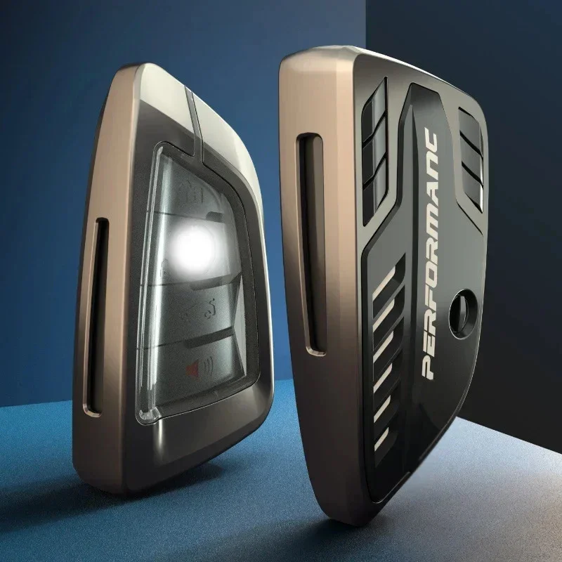 Чехол для автомобильного ключа из углеродного сплава YHC BMW X3 X5 X6 F30 F34 E60 E90 F10 E34 E36 F20