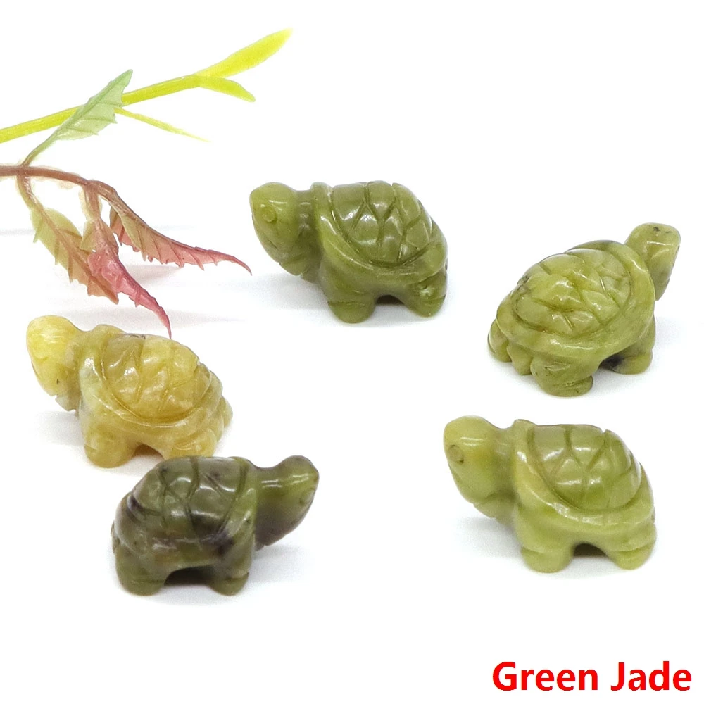 

Фигурки черепах из натуральных камней