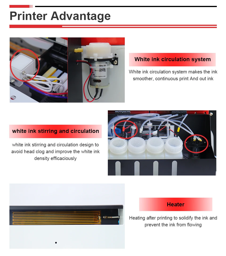 Принтер A3 DTF для Epson L1800 прямая передача на пленочный принтер футболок толстовок