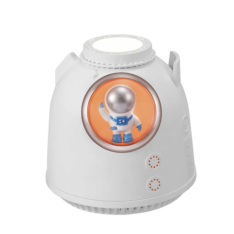 

Astronaut Humidifier Mini Bedroom Office Desk Large Spray Humidification USB Cold Mist Humidifier White