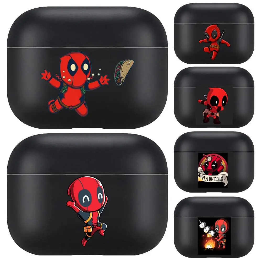 

Marvel cute deadpool For Airpods pro 3 case Protective Bluetooth Wireless Earphone Cover for Air Pods airpod case air pod Cases