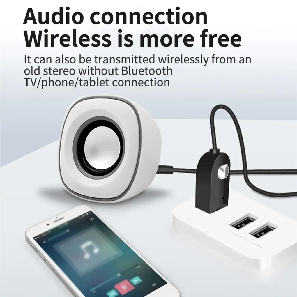 

Bluetooth 5,0 приемник AUX Bluetooth беспроводной аудио адаптер