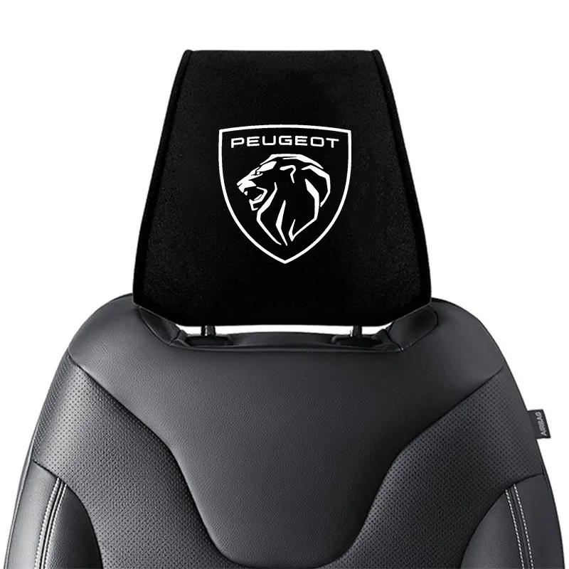 

Защитный чехол на подголовник автомобильного сиденья, хлопковый чехол для Peugeot 206 308 307 207 208 3008 407 508, автомобильные аксессуары