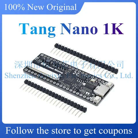 Новая Минималистичная макетная плата Tang Nano 1K FPGA Gaoyun Little Bee GW1N-1 Series Lichee Sipeed
