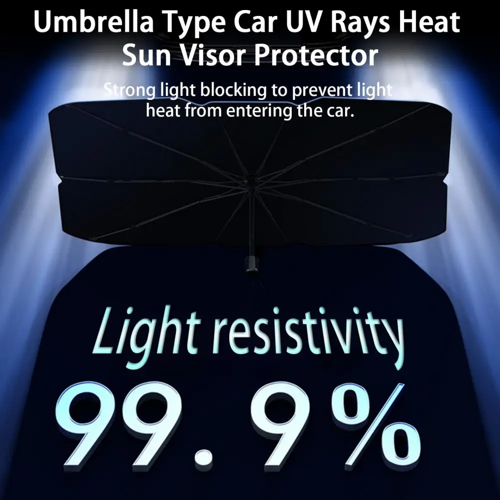 

Солнцезащитный козырек на лобовое стекло, практичный Теплоизоляционный многоразовый автомобильный зонт на переднее стекло, солнцезащитный козырек, аксессуары для автомобиля