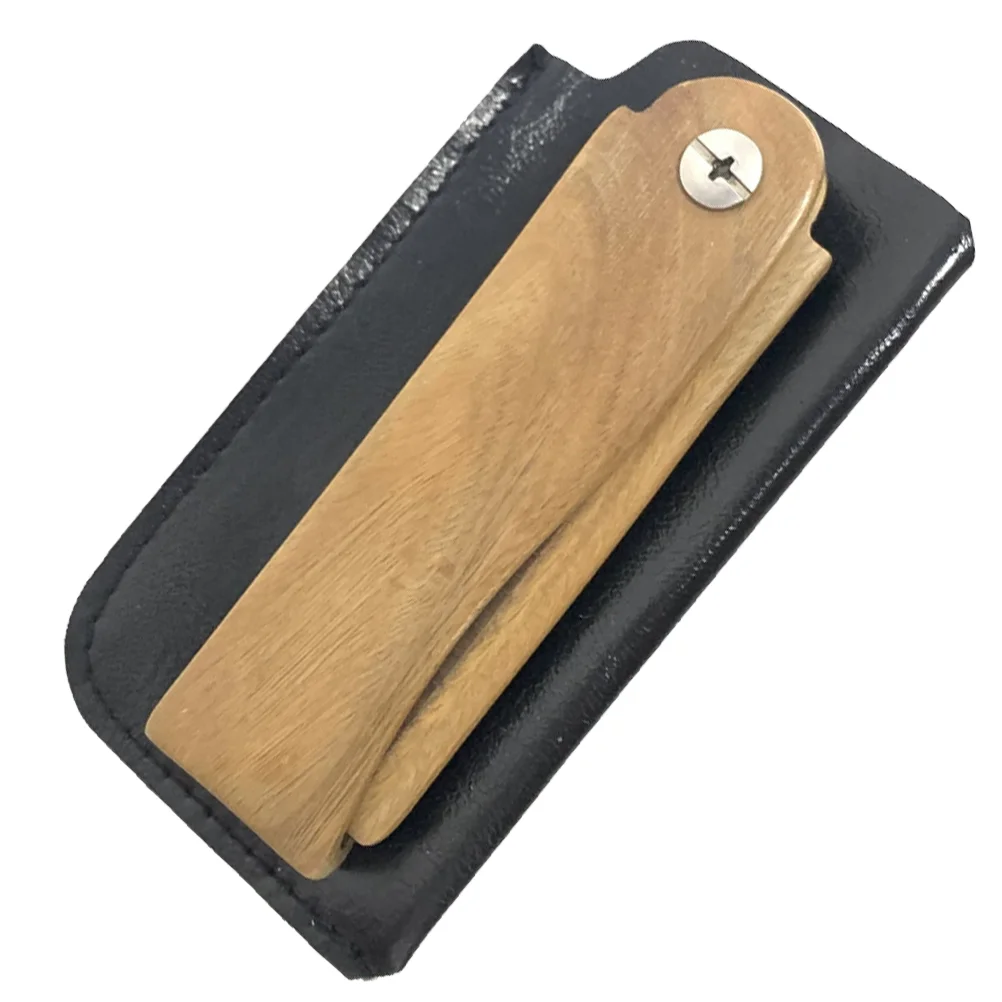 

Hair Comb Pocket Combs Men Household Mustache Wood Beard Wooden Green Sandalwood Supply Accessory Man