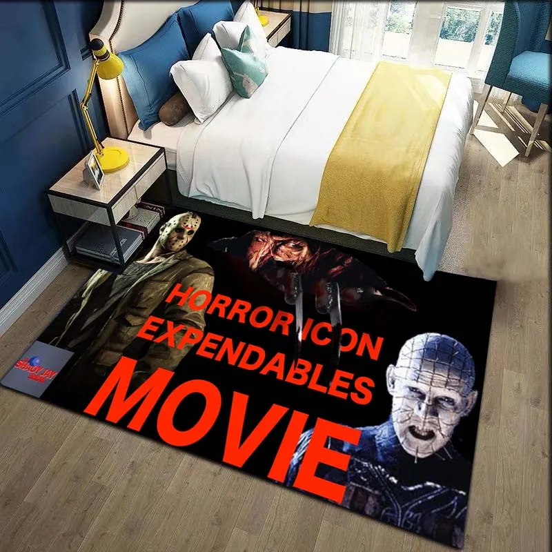 

Тематические персонажи в ужасных фильмах, удобный и мягкий ковер для гостиной, предпочтительный домашний подарок для друга, ковер для гостиной