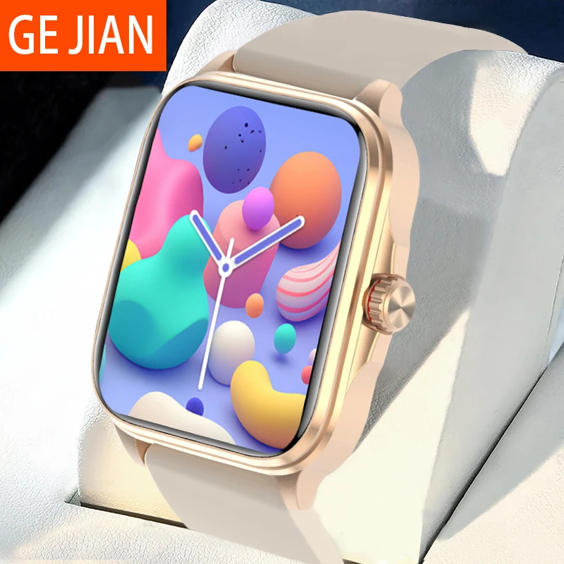 

GE JIAN T90 New smartwatch 1.91-inch full touch Bluetooth Call Sports Fashion Health monitoring Meto function Sleep heart rate