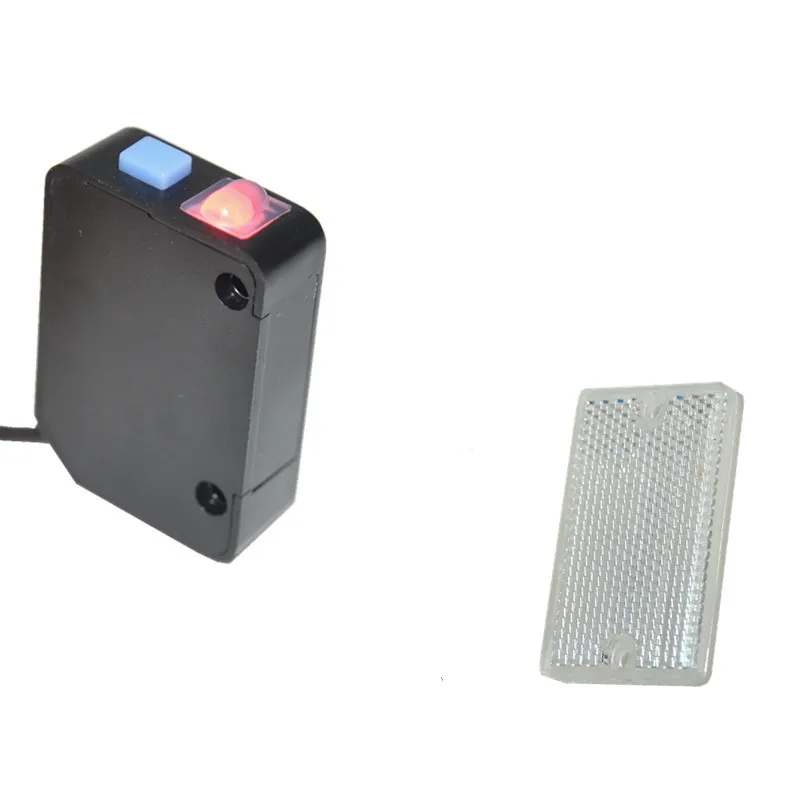 Фотоэлектрический датчик рассеянного отражения для обнаружения прозрачной