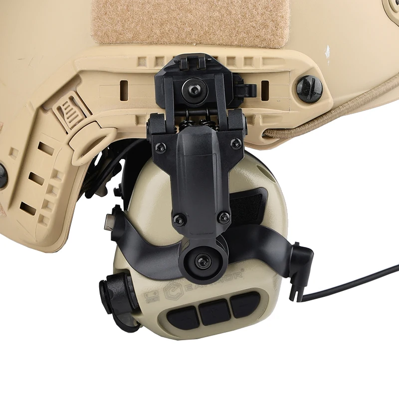 Тактическая подвеска аксессуары для подставки наушников 360° ° Трек OPS Core ARC со