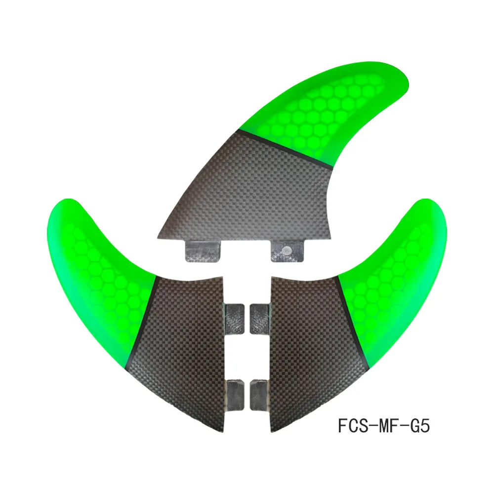 Новые аксессуары для серфинга Fcs1 ласты Каяка доски зеленые сотовые