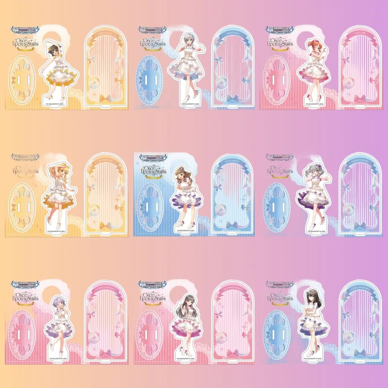 Фото Акриловая фигурка THE iDOLM@STER CINDERELLA GIRLS ANIME, модель-подставка, игрушка для косплея, подарок на день рождения, украшение, брелок №1