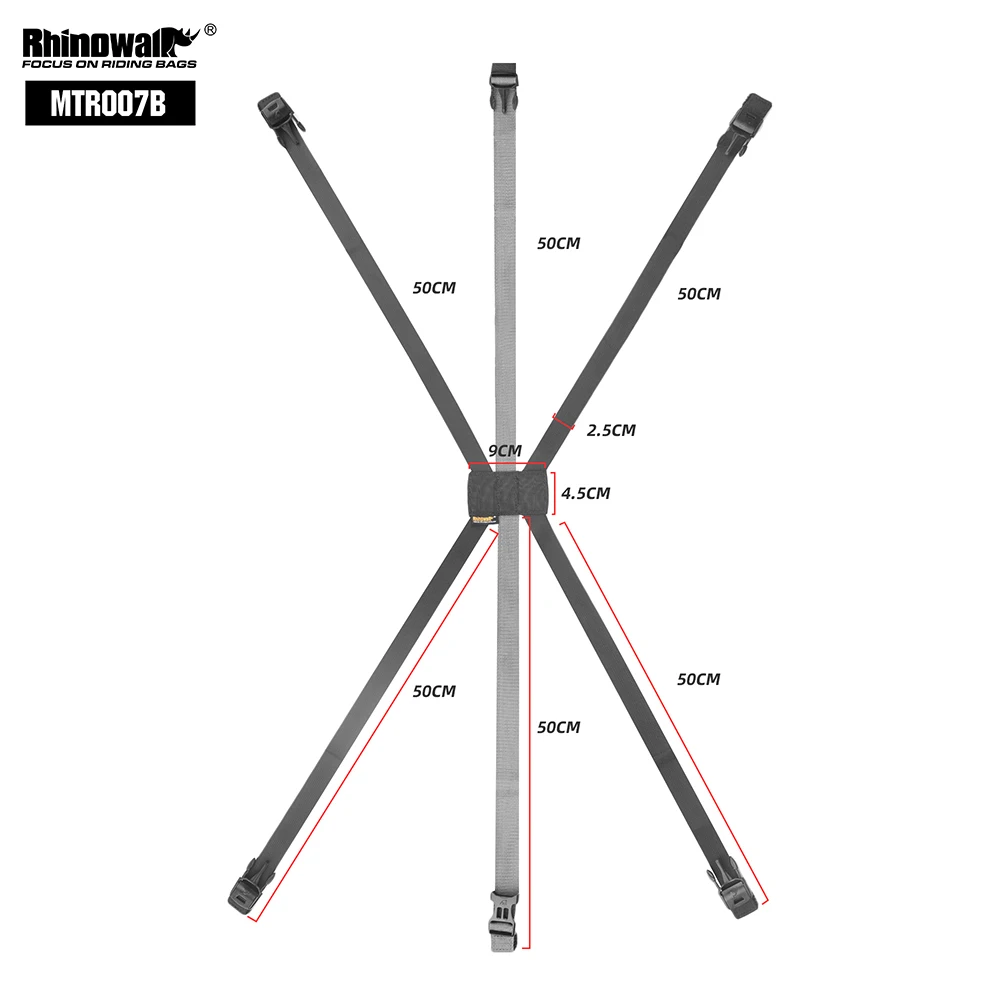 Фото Монтажный ремень для мотоциклетной сумки Rhinowalk, подходит для MT2335 MT21610/20/30 MT2208/15/30 №2