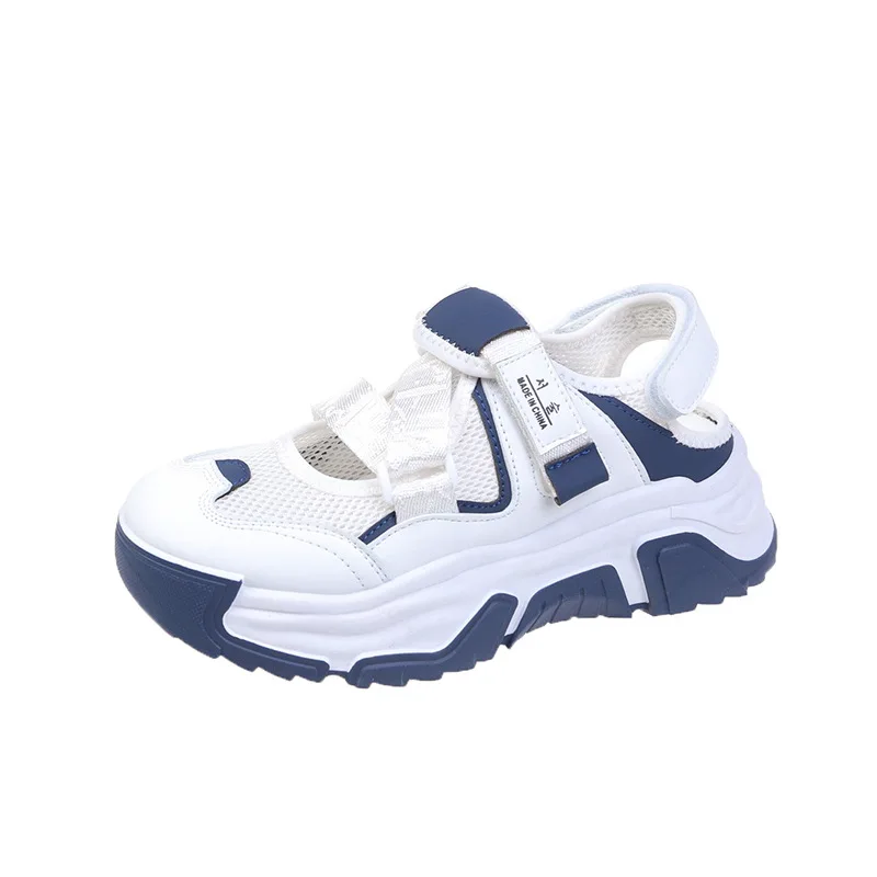 Fashion New Women Sandals All-match Breathable Sports Mesh Shoes 2022 Summer Beach Women Sandals Non-slip Flat Women's Sneakers