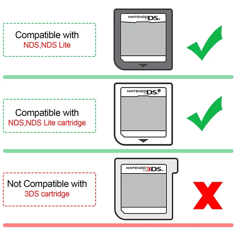 Чехол для картриджа DSi DS мини-брелок ключей специальный карман карт портативный