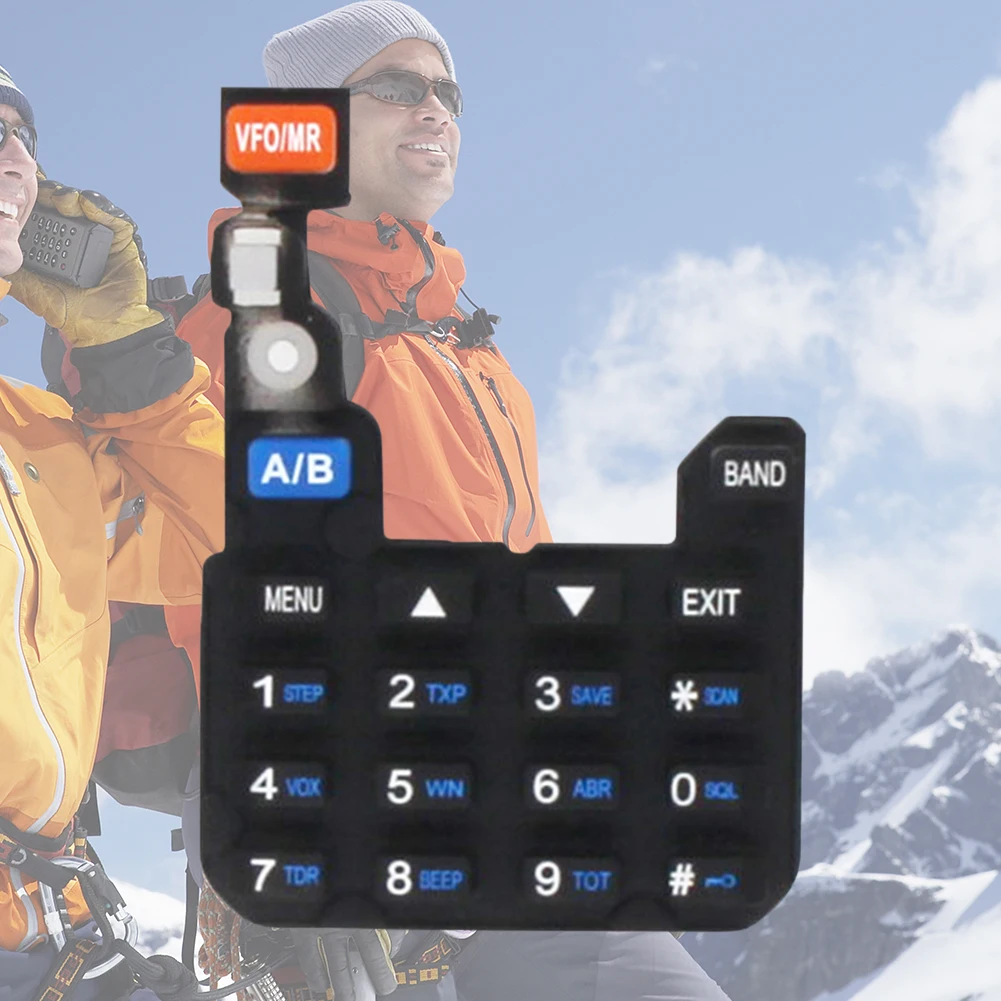 

2 шт., запасная цифровая клавиатура для раций