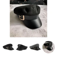 terrific beret portable chain versatile peaked hat peaked hat navy hat