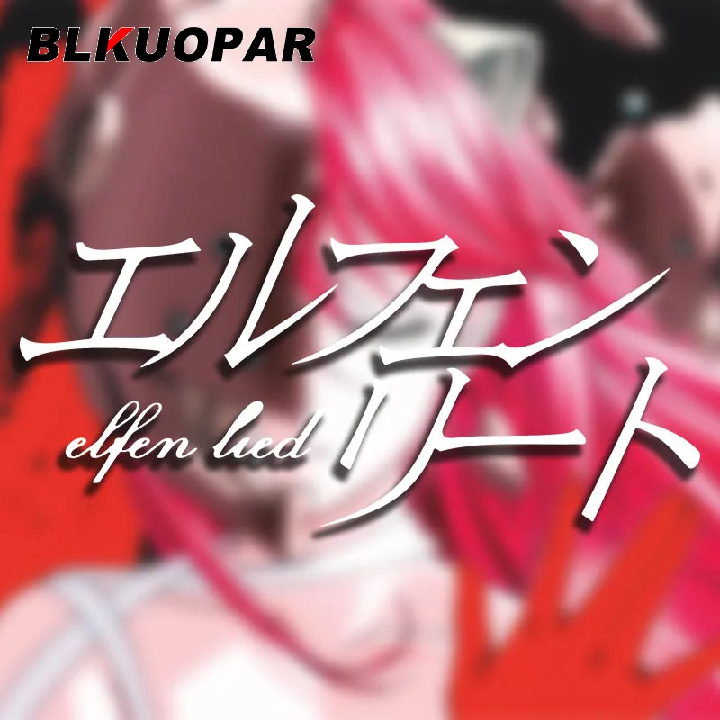 

BLKUOPAR Elfen лгало в стиле аниме, эргономичная Защита от царапин, Windows, багажника, мотоцикла, квадроцикла, двери автомобиля