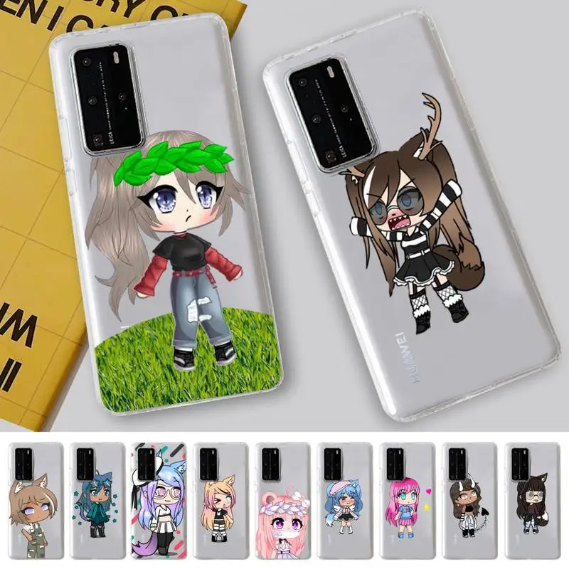 

Social game Gacha Life Phone Case For Huawei P 20 30 40 pro lite Psmart2019 Honor 8 10 20 Y5 6 2019 Nova3E