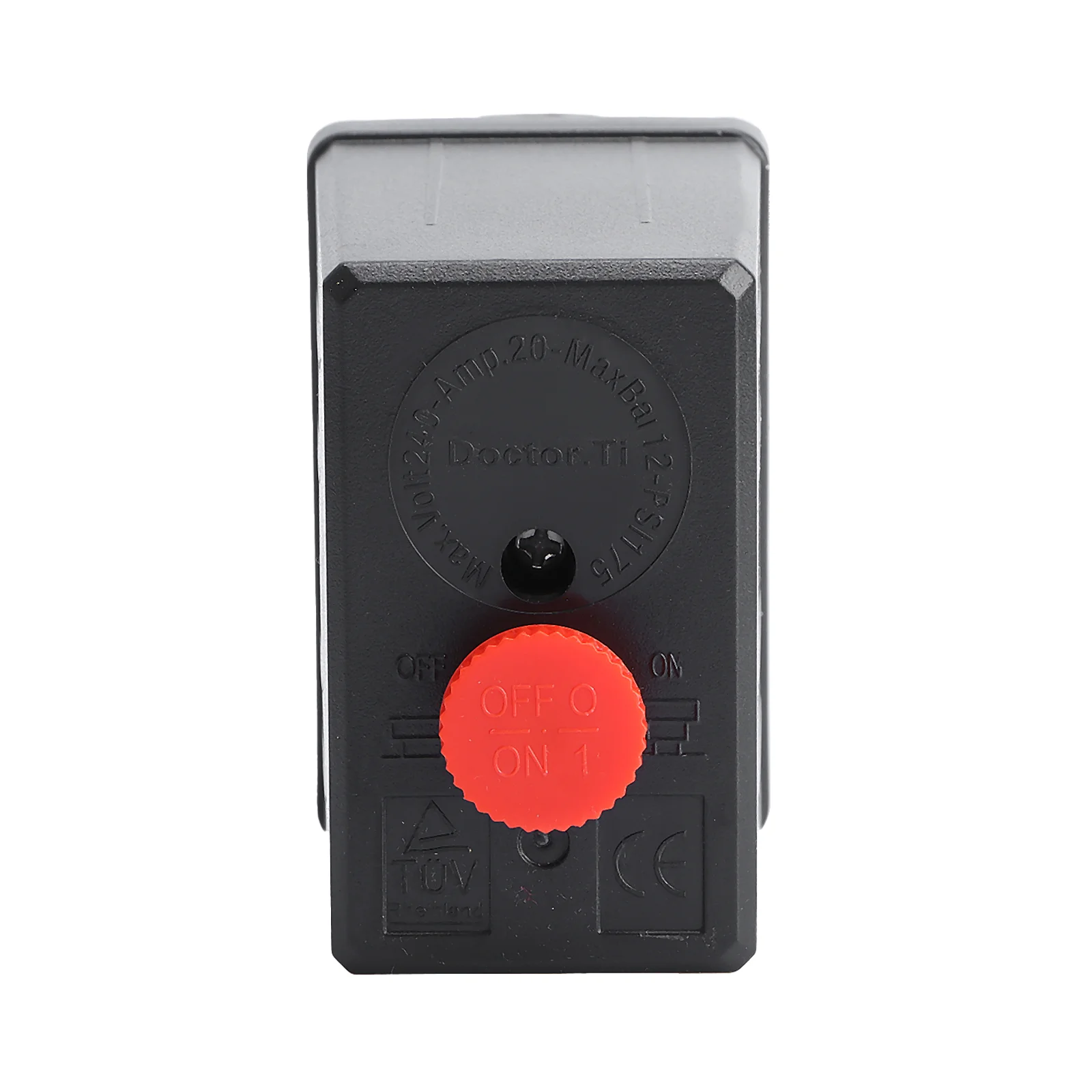 

Switch Compressor Pressure Air Control Parts 240V Phase Single Hose Connectorreplacementpneumatic Central Ac Regulator Assembly