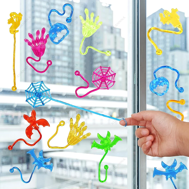

1 шт. настенная игрушка для ладони, эластичная Выдвижная липкая ладонь, большая настенная ладонь для лазания, новинка, забавная мягкая резиновая игрушка для лазания на стену