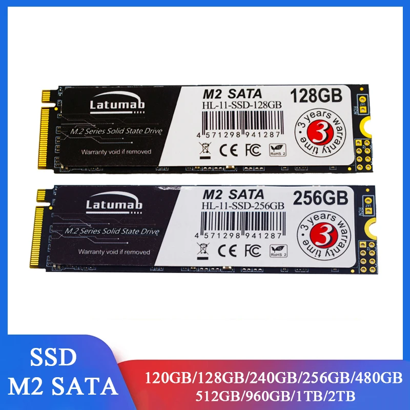 

Latumab Hard drive disk M.2 120GB 128GB 240GB 256GB 480GB 512GB 2.5 ssd 960GB 1TB 2TB solid state drive disk for laptop desktop