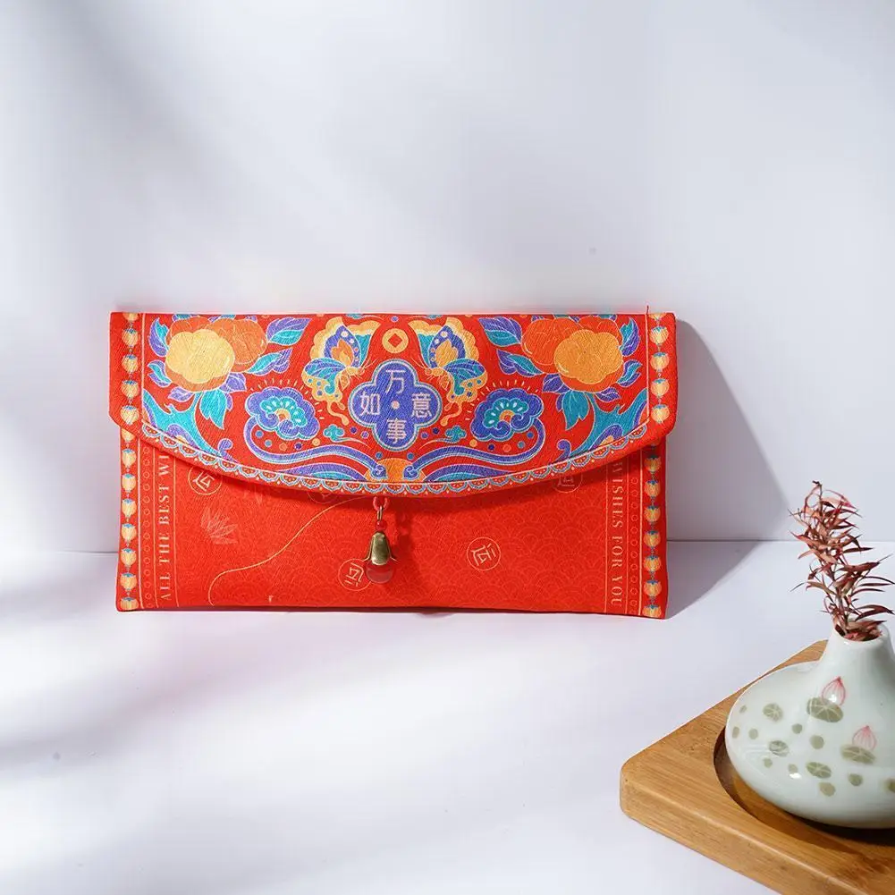 

Chinese New Year Decorations 2022 Tiger Red Envelope Year Bag Red Lucky Festival Hongbao Chinese Decor Envelope Money New S S8C9