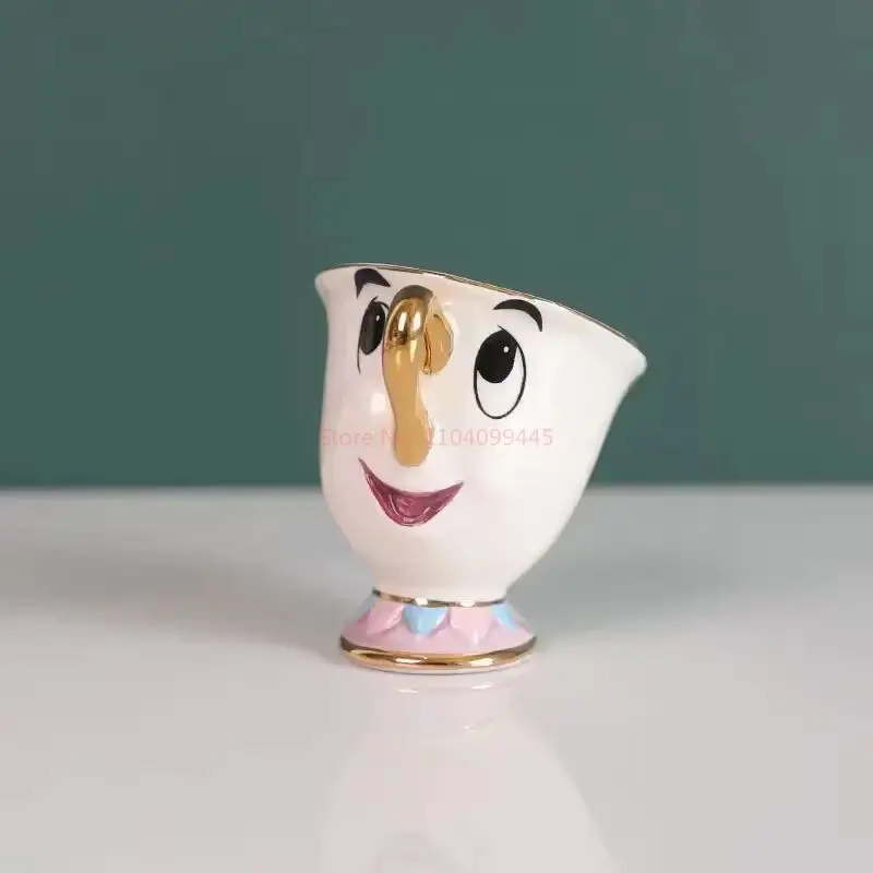 Чайник Дисней Милый мультфильм Красавица и чудовище Кофейные горшки Кружка Mrs Potts