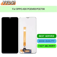 100 tested 6 53 for oppo a9x pcem00 pcet00 lcd display touch screen digitizer assembly replacement with frame