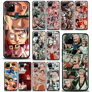 one piece luffy anime phone case for oppo a3s a5s a7 a9 a15 a31 a63 a54 a52 find x2 reno 3 4 5 6 pro 5g silicone back cover zoro free global shipping