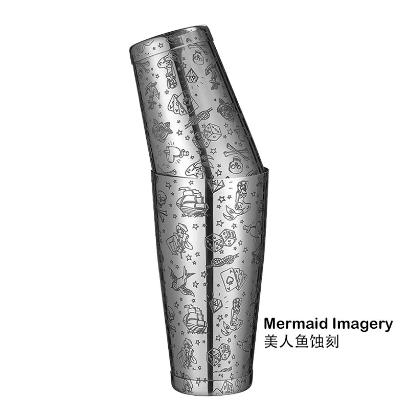 

CocktailGeek бостонские шейкеры из нержавеющей стали 800 мл и 500 мл