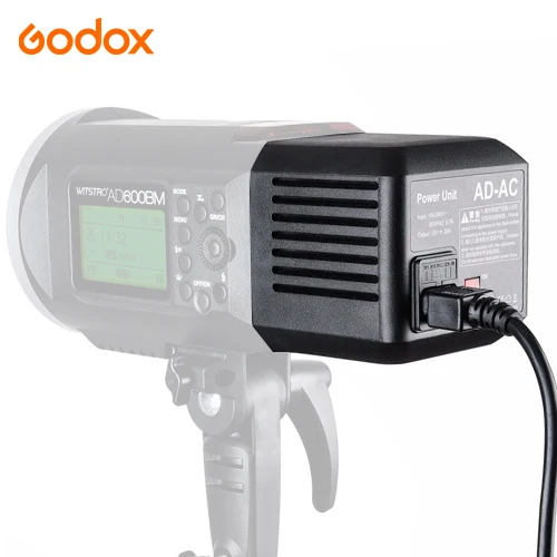 

Godox AD-AC AC Power Unit Source Adapter with Cable for AD600B AD600BM AD600M AD600