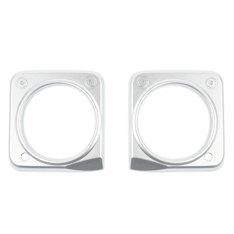 

Car Dashboard Decoration Frame Cover Stickes ABS For Suzuki Jimny 2019 2020 2021 2022 Interior Accessories Silver 2 Pack