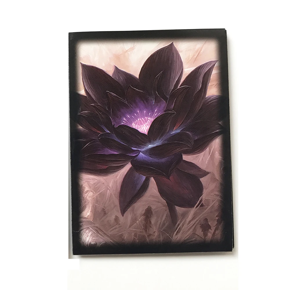 60 шт./пакет TCG Черный лотос аниме двойной рукав рукава карты для торговых карт Nicol