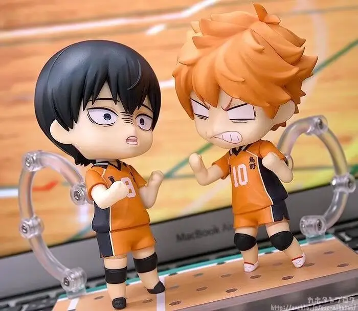 

Nendoroid Haikyuu!! Haikyuu 1455 Tobio Kageyama 1411 Shoyo Hinata Action Figure Model Toys Cute Doll Present For Kids Room Decor