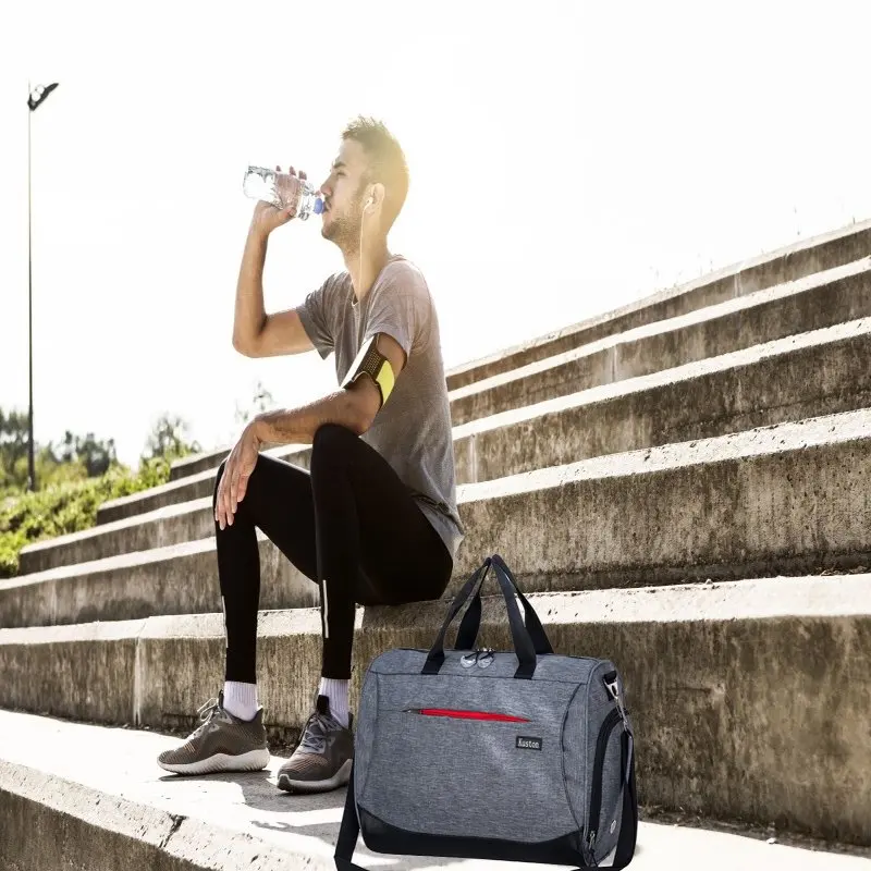 Sports Gym Bag with Shoes Compartment Travel Duffel Bag for Men and Women…