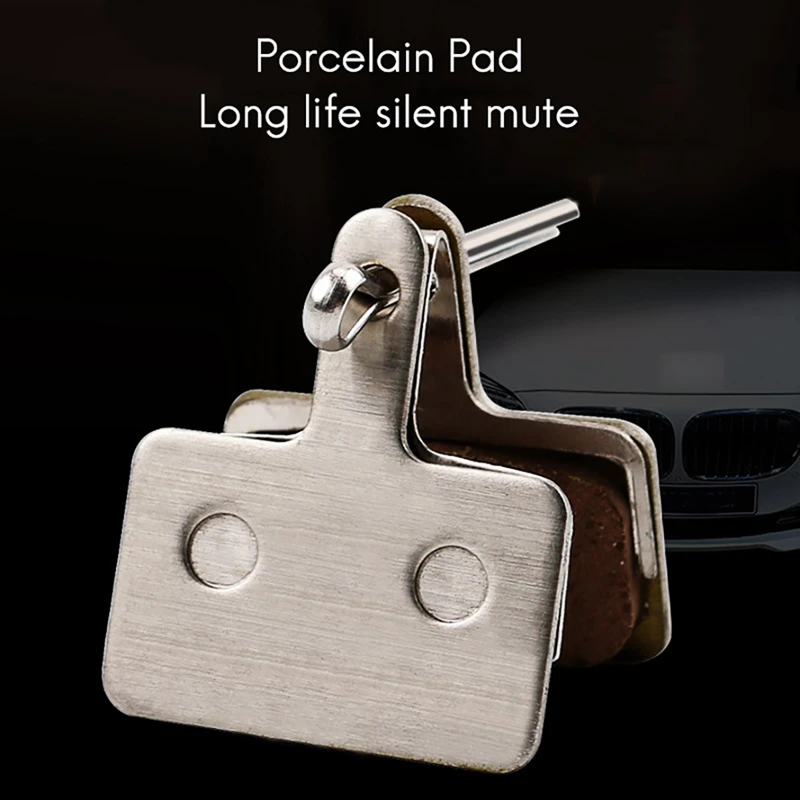 2 пары велосипедных дисковых тормозных колодок замена для Shimano M446 M355