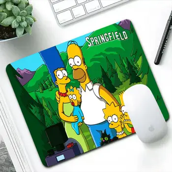The Simpsons Keyboard Mousepad Computer Gaming Small Mouse Pad Speed Mouse Mat Office Desk PC Gamer Completo Accessories Carpet 1